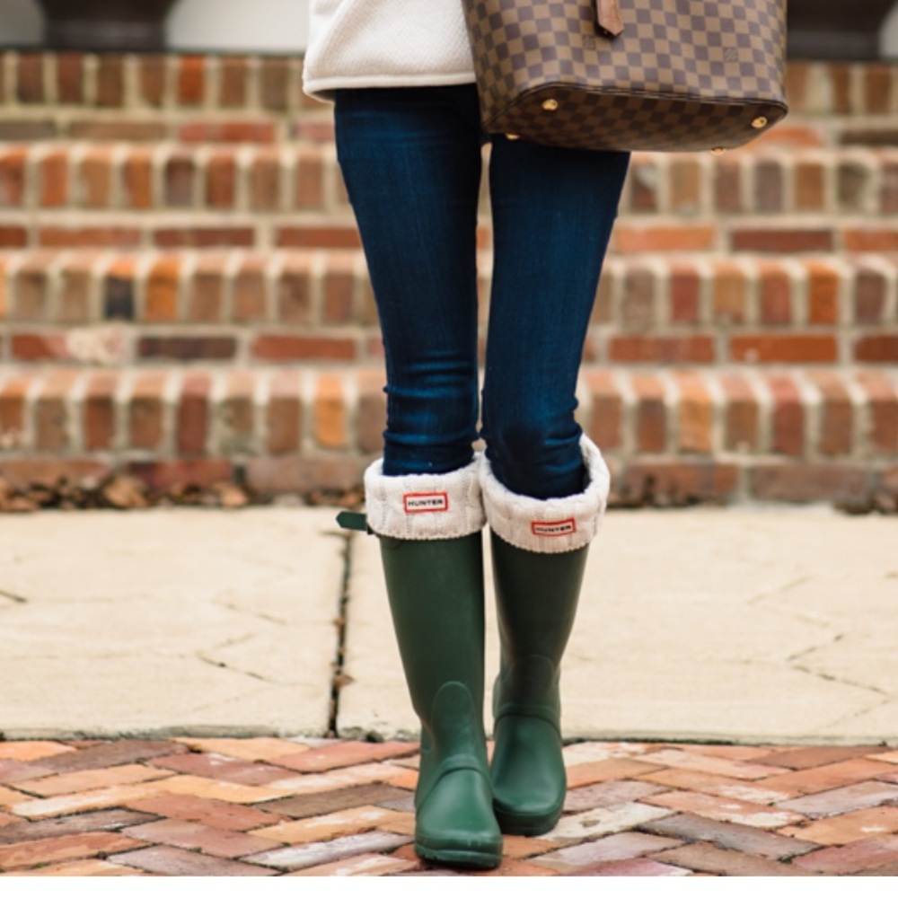 Hunter Dark Green Boot Liner Socks - Picture 5 of 5